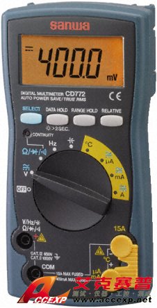 MULTIMETER CD773真有效值数字万用表图片