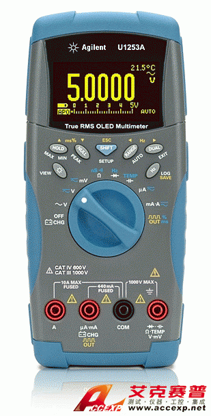 Agilent U1253A 万用表图片