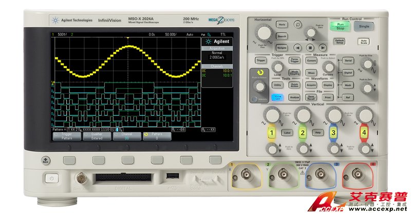 Agilent MSOX2004A 70 MHz、4 通道示波器图片