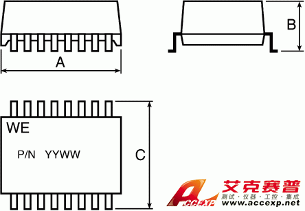 以太网变压器 749010040图片