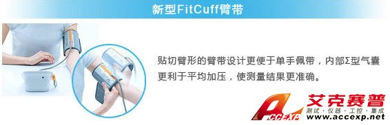 新型FitCuff臂带