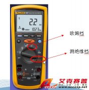 Fluke 1587兆欧表的绝缘测试典型实例