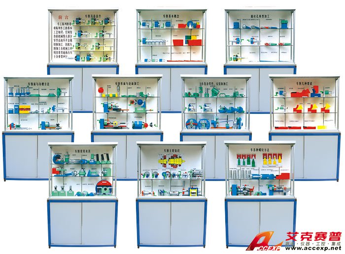 HY-810CG型车工工艺学陈列柜