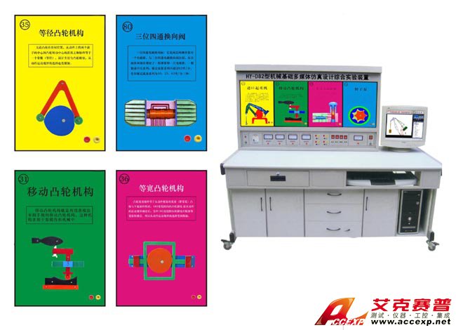 HY-D82型《机械基础》多媒体仿真设计综合实验装置