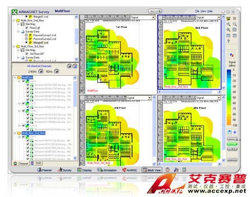 福禄克网络AirMagnet增加802.11ac支持