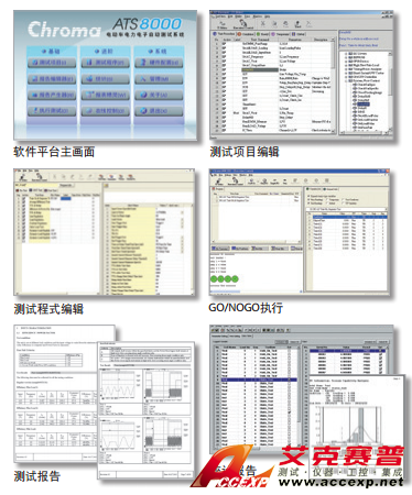 高性能自动测试系统 Chroma 8000 ATS