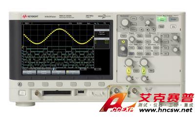 keysight是德 DSOX2002A 示波器：70 MHz，2 个模拟通道